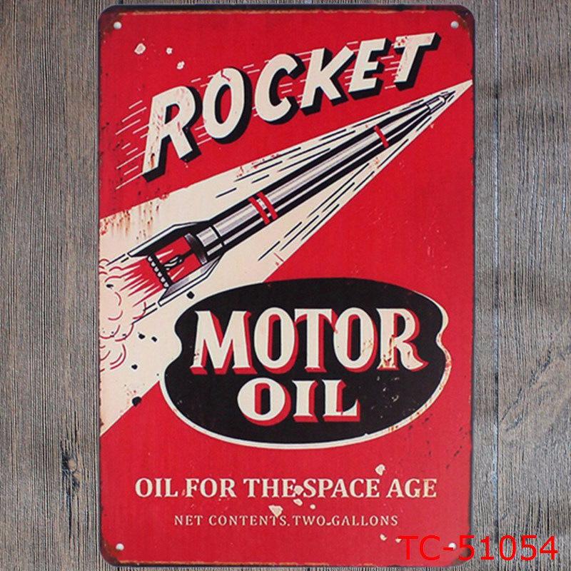 Tilpasset Retro Pin-up Jente Bilverksted Blikkskilt