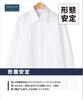 plain [ORIHICA] Short-sleeved shirt, shape-retaining blouse, sweat-absorbing, quick-drying, anti-transparency, multi-functional shirt, white, women's,