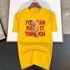 Luxury Brand Rbear that tore the words Print T Shirt For Man Summer Vintage Unisex Oversized T-shirt Y2k Tops Short Sleeve Men's
