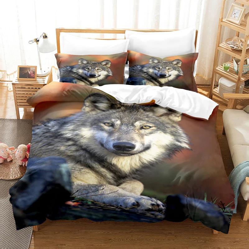 3d Bedding Set Cartoon Snow Dog Duvet Cover Sets Kidstwin Full Queen King Bedroom Set Home Textile Housse De Couette