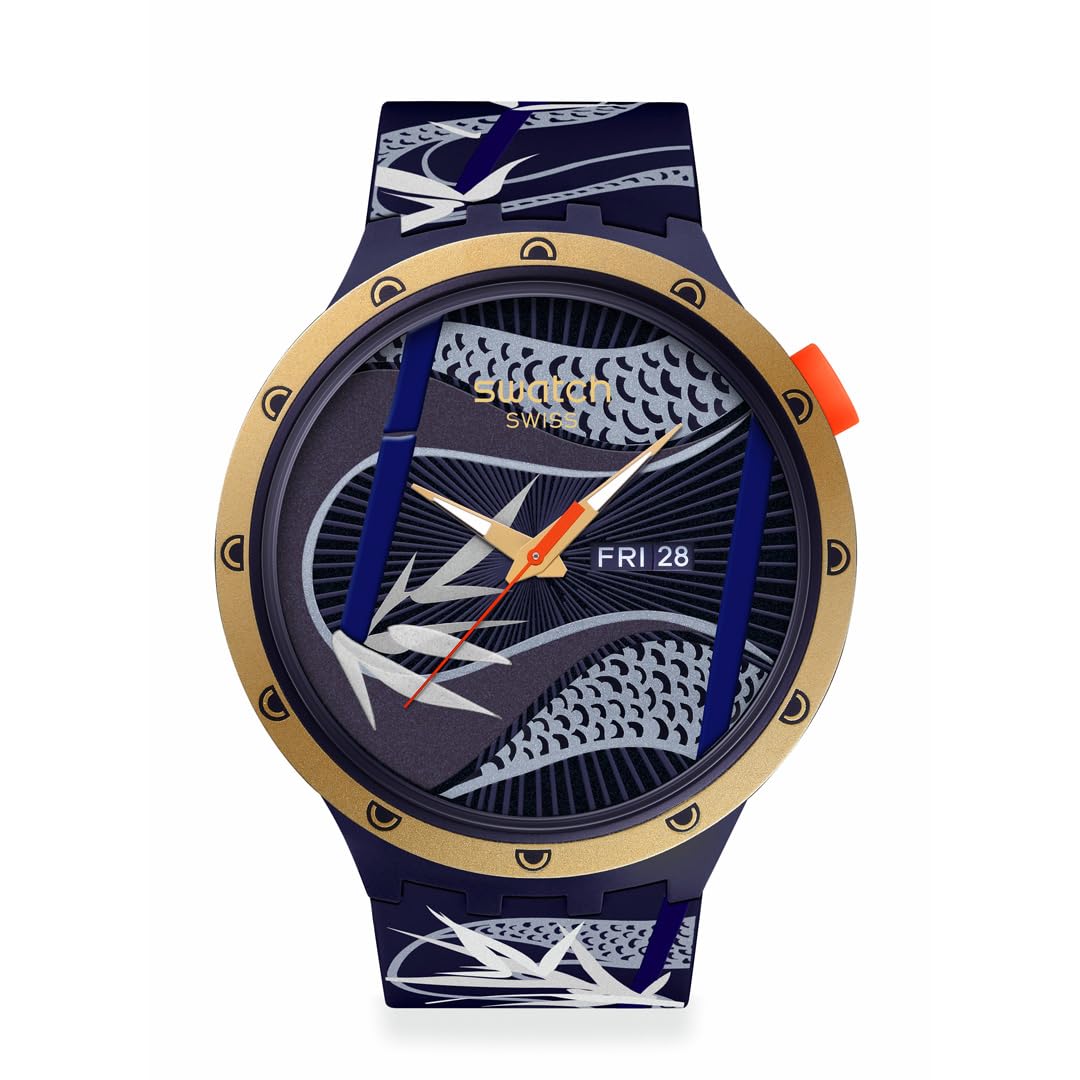 

[Swatch] Часы BLUE AND GOLDEN LITHE DANCER SB05Z700 Blue