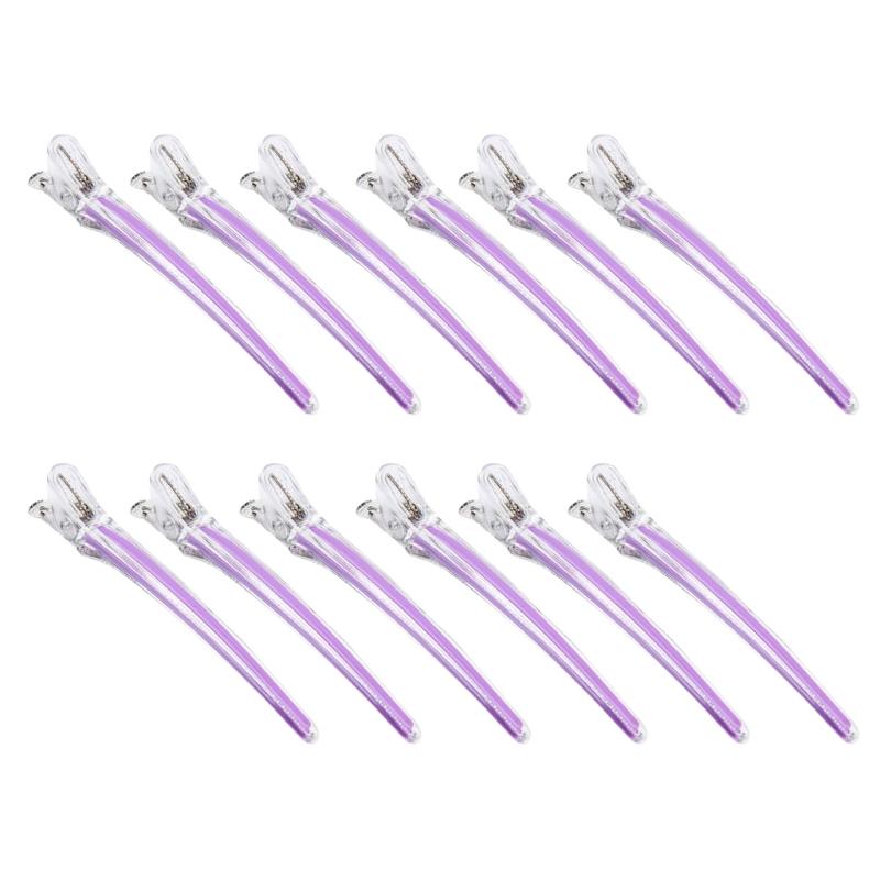 Pinze per Capelli a Becco d'Anatra, Pinze Alligatore Durevoli per Capelli da Donna, Pinze Lunghe a Becco d'Anatra, Pinze per Capelli per lo Styling dei Capelli