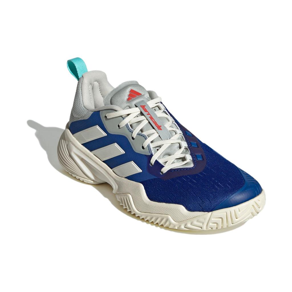 New Adidas Barricade Royal Blue Off White Bright Red Women's ID1555
