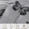 3pcs Butterfly Print Duvet Cover Set Soft Skin-Friendly Bedding Set Includes 1 Duvet Cover And 2 Pillowcases