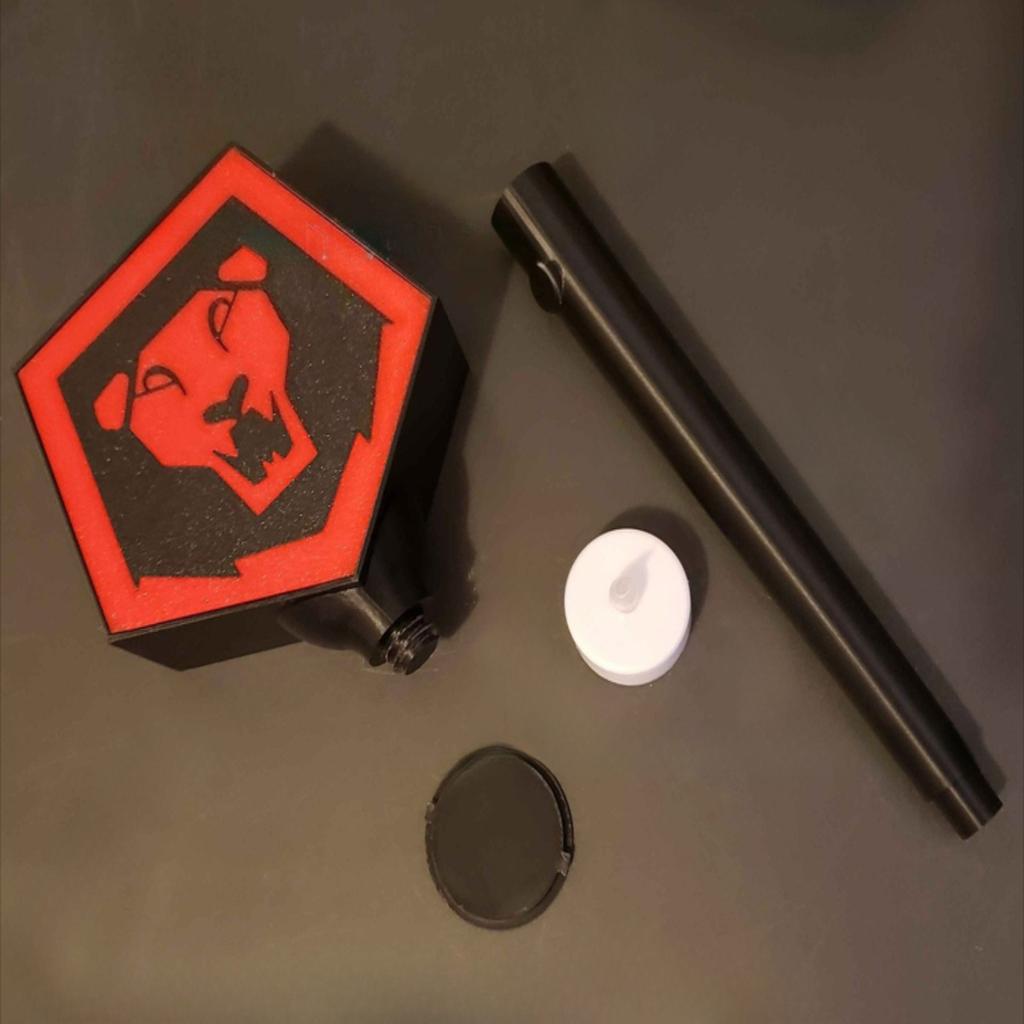 KPop Demon Hunter Light Stick Cosplay koncert szurkolói stift színes fények támogató stift csoport halloweeni party kellékek kiegészítők