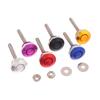 Universal 25Mm Car Push Button Bonnet Hood Pin Lock Clip Kit Quick Release Latch Engine Bonne Exterior Parts