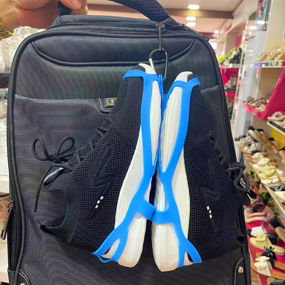 2pcs Footwear Clip for Outdoor Hang Extra Shoes Cleats Boots or Gear on Your Bag