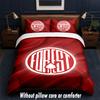 Nottingham Forest Design Bett Bettwäsche-Set 1 Bettbezug + 2 Kissenbezüge Weich Atmungsaktiv Haushalt Bettwäsche