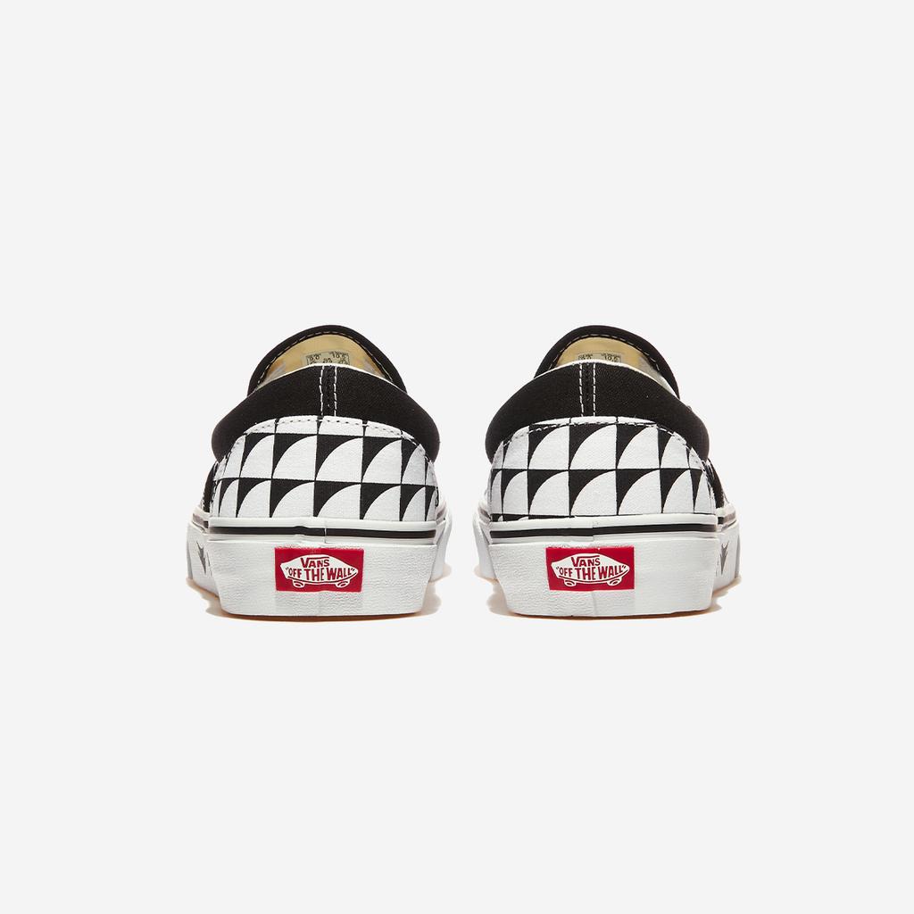 Vans Classic Slip-On - Checkerboard Black/True White, VN000CT5BP7, 1010110089, Popular Korean Shoes
