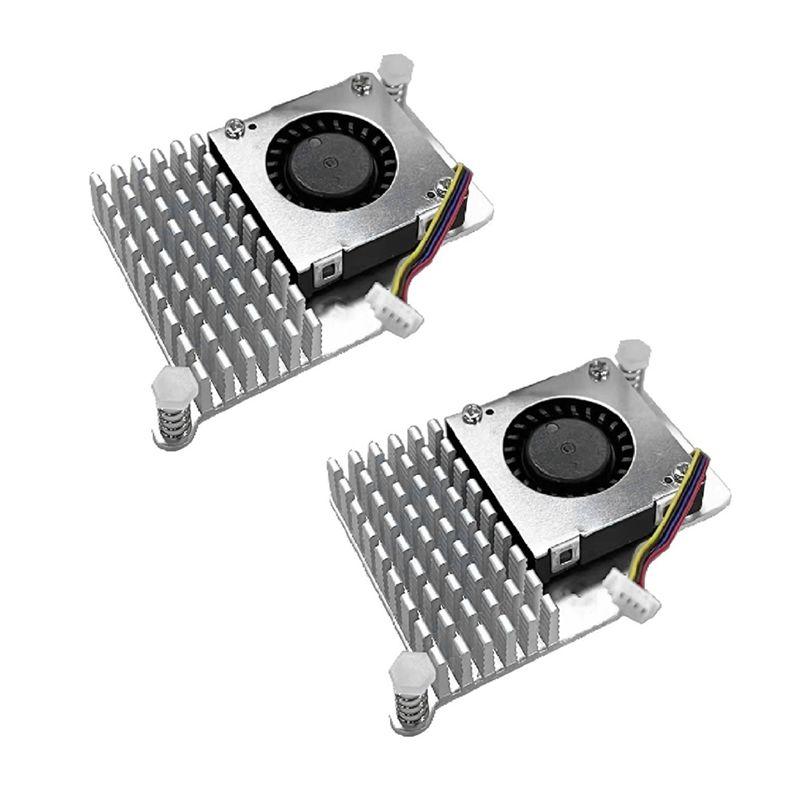 

BAAU 2 Sets For Raspberry Pi 5 Active Cooler With Fan For Efficient Heat Dissipation