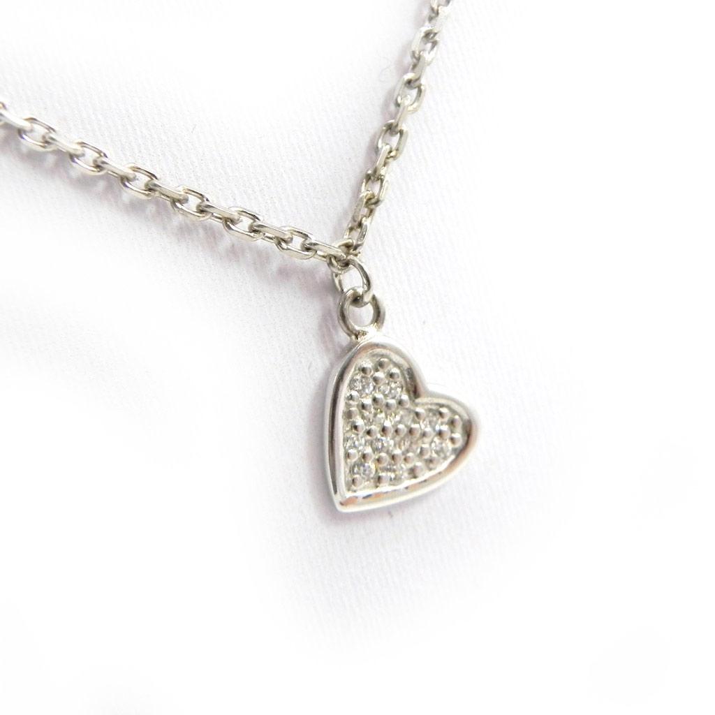 Les Trésors De Lily [G7878] - Silver Necklace 'Love' Black White Silver (rhodium Plated) - 8 Mm