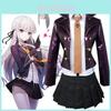 Danganronpa Kyoko Kirigiri Cosplay Costume Dress Set Featuring Stunning Purple Design