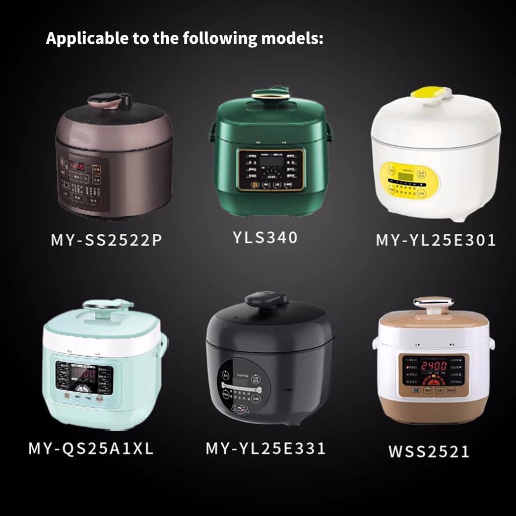 Silicone Gasket Sealing Rings Easy Installation Sealing Rings Pressure Cooker Accessories for 2.5L Pressure Cooker