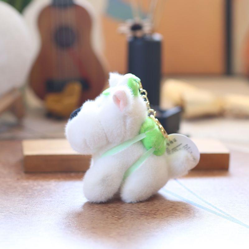Dog Highland West Keychain Plush Toy Portable Bag Pendant Gift Children For