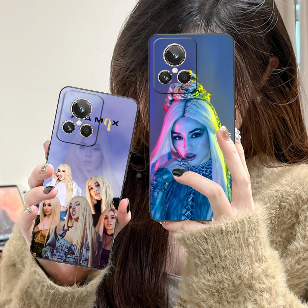 Fashion Ava Max Matte TPU Mobile Phone Case for Realme GT 8 Neo Pro C75 73 71 C67 65 C55 53 C35 31 C20 15 Colorful Cover