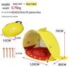 In-Stock Portable Children's Beach Tent: Automatic Sun Protection & Foldable Canopy