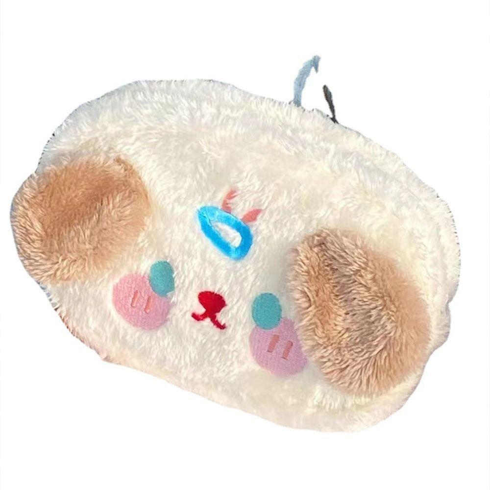 Korean Style Children Puppy Pencil Pouch Desktop Storage Bags Plush Stationery Bag Puppy Pencil Bag