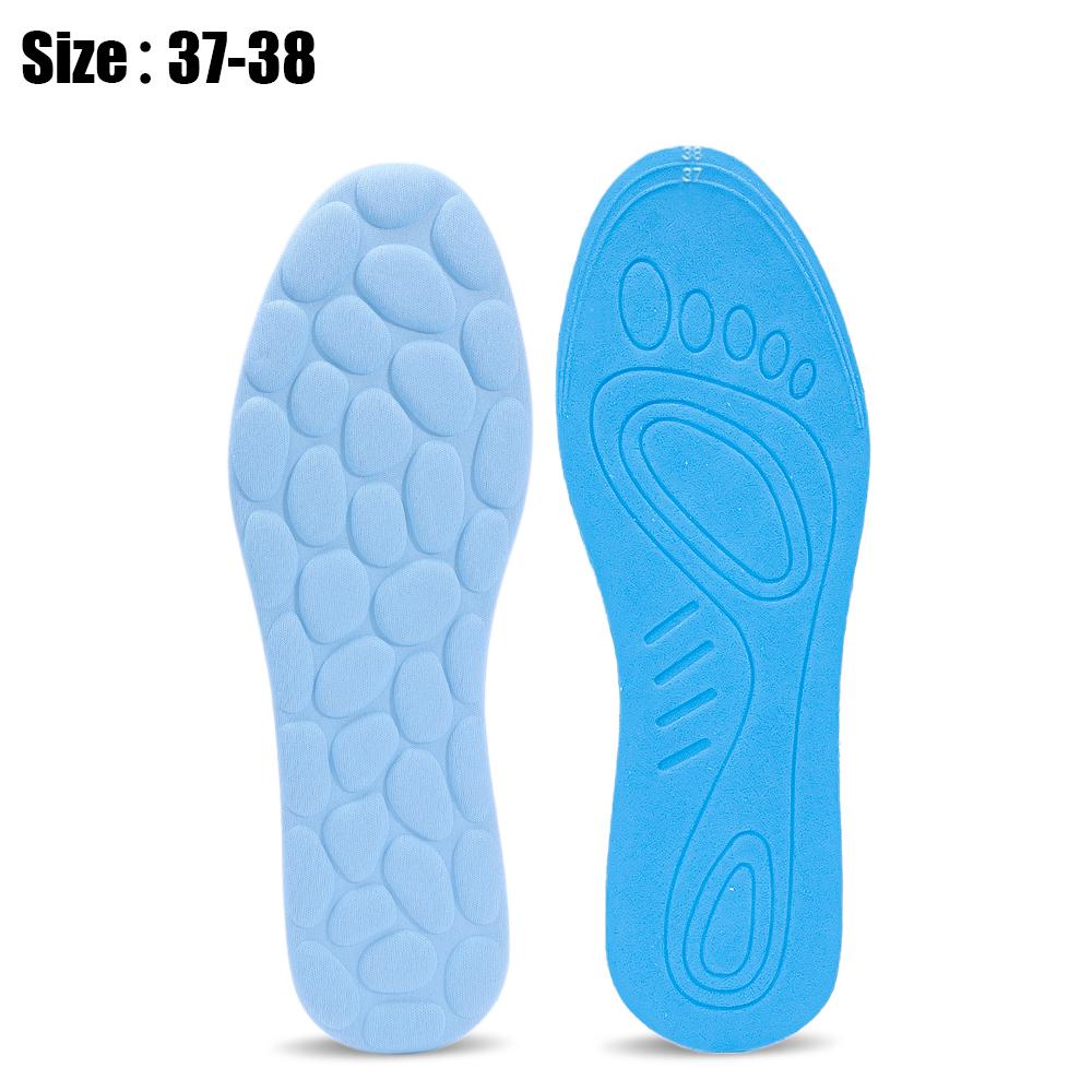 1 Paar zuschneidbare Massage-Sporteinlegesohlen
