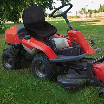 Lawn Mower Seat Cover Waterproof Riding Lawn Mower Seat Protector Tractor Part Full Coverage Protection for Garden Field Lawn