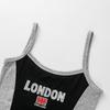 European and American Women's Y2k Summer Pattern Printed Vintage Gothic Tank Top T-shirt Short Top