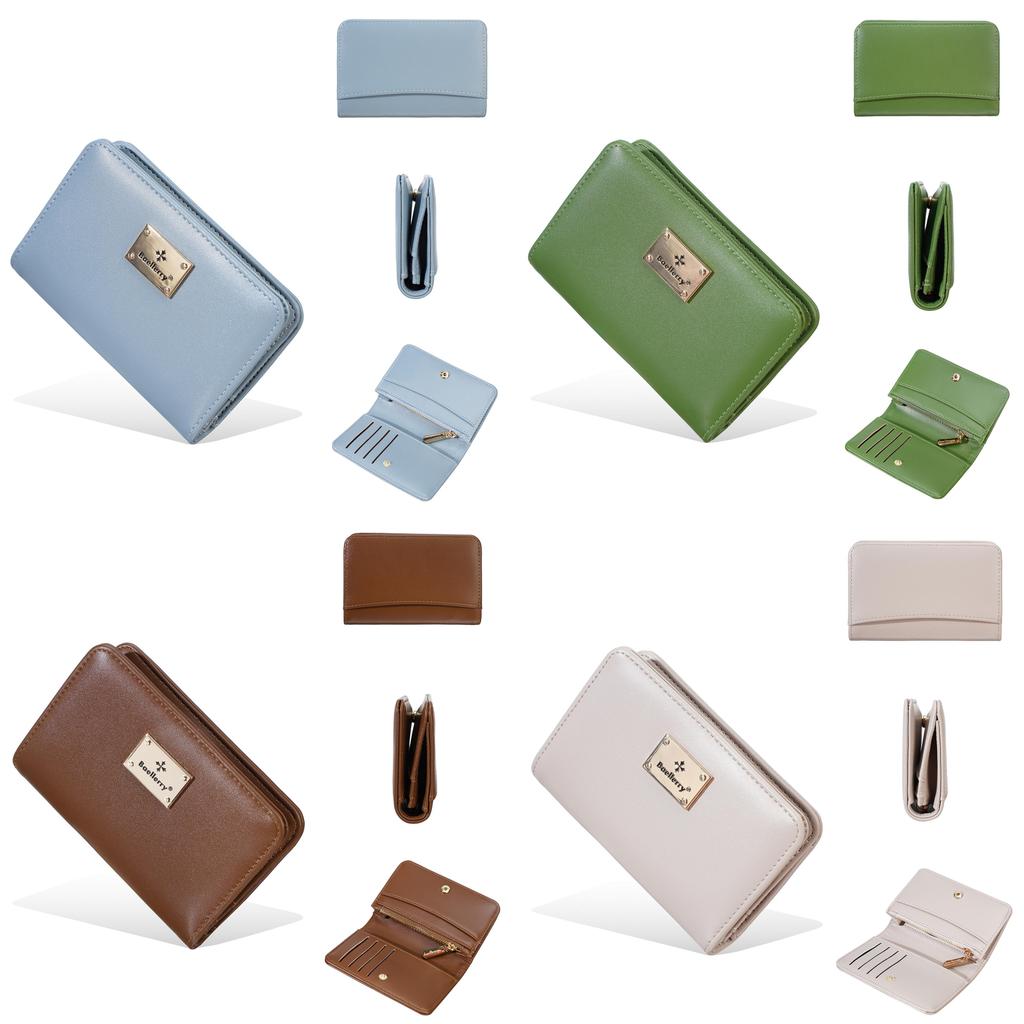 Stylish Womens Wallet Pu Leather Vintage Design With Multiple Card Slots And Cash Pocket
