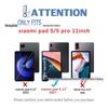 Compatible Bluetooth Keyboard Protective Case with Pen Slot for Xiaomi 5 Pro 11-inch Tablet - Magnetic Detachable Silicone Shell