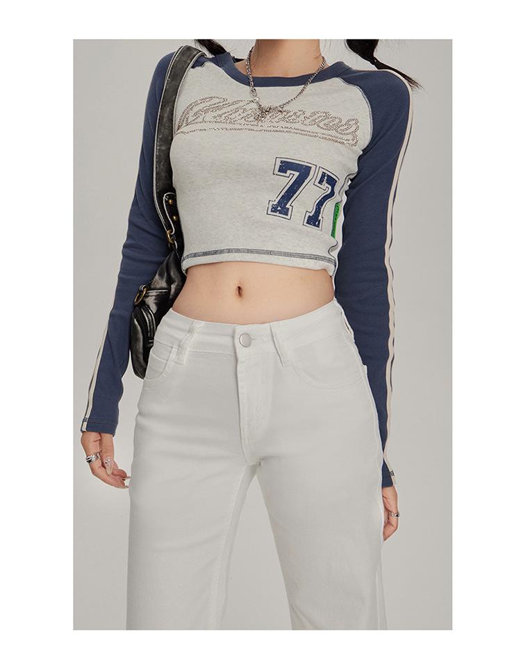 Women's 2025 Low-Waist Slim Fit Flared Jeans - Black, No-Slip, Elastic, Leg-Slimming, Spring Style