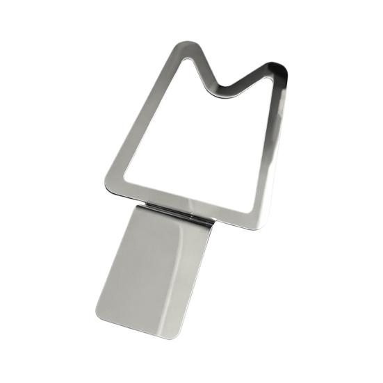 Держатель для крышек кастрюль Устойчивая нескользящая конструкция Органайзер для кухонной столешницы Подставка для крышек кастрюль Подходит для крышек разных размеров серебряный