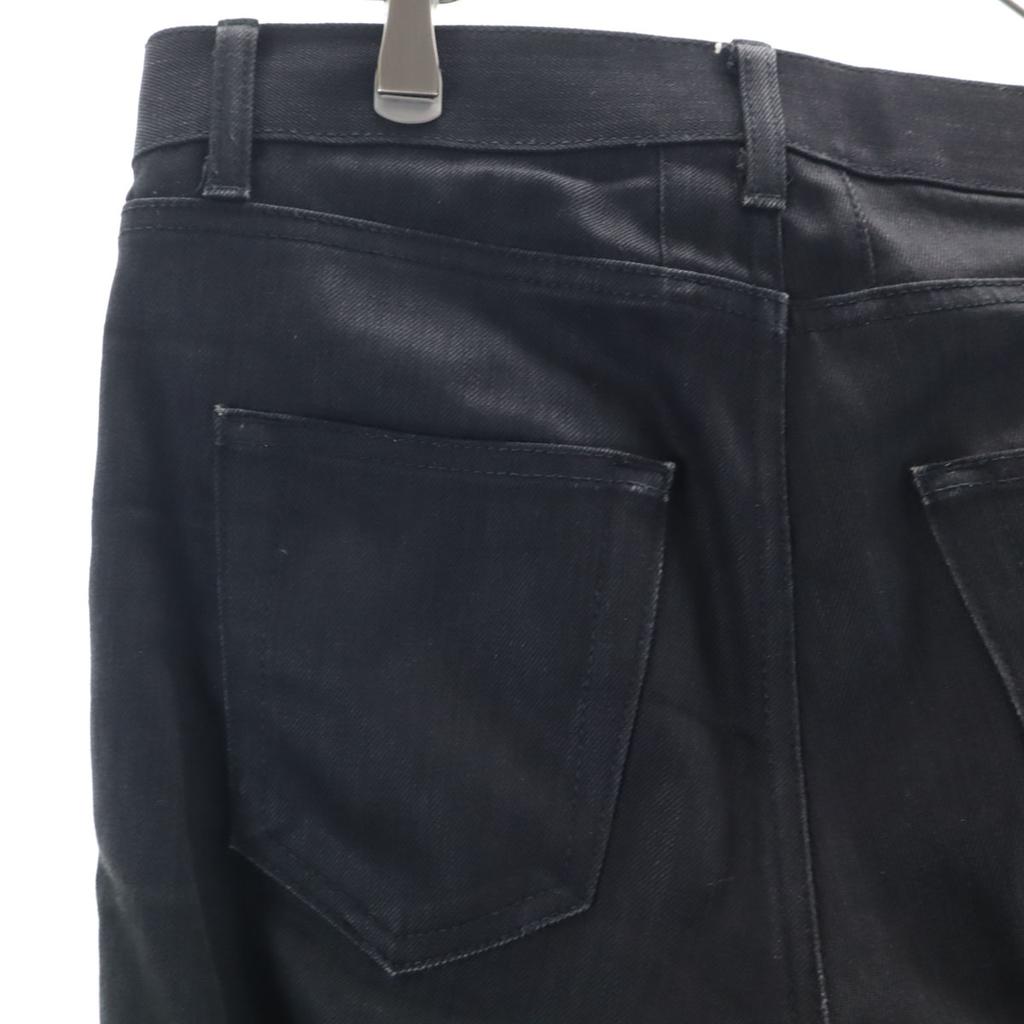 SAINT LAURENT made in Japan Cut-off processing Long pants W29 black Women Used