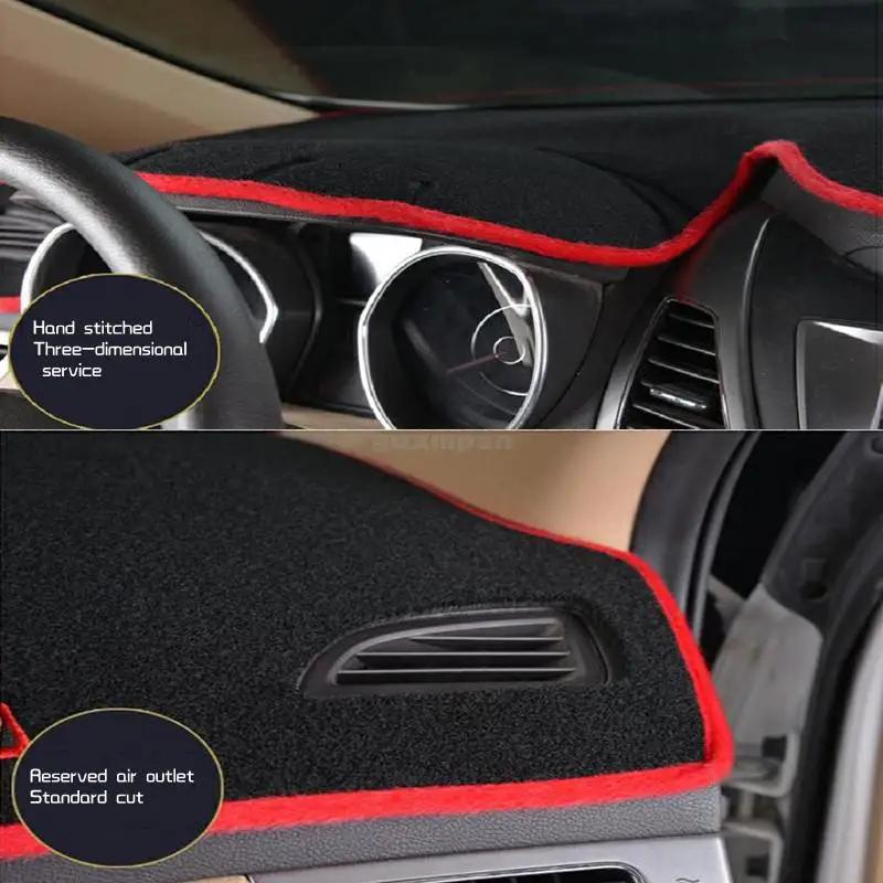 For Mitsubishi Outlander 2013-2022 Dashboard Cover Protective Pad Dash Board Sunshade Carpet Car Accessories 2015 2016-2022