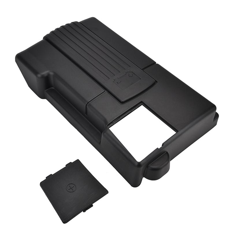 For Skoda Karoq Kodiaq Superb Octavia Mk3 SEAT Leon Mk3 Engine Battery Cover Positive Negative Electrode Dustproof Shell Cap