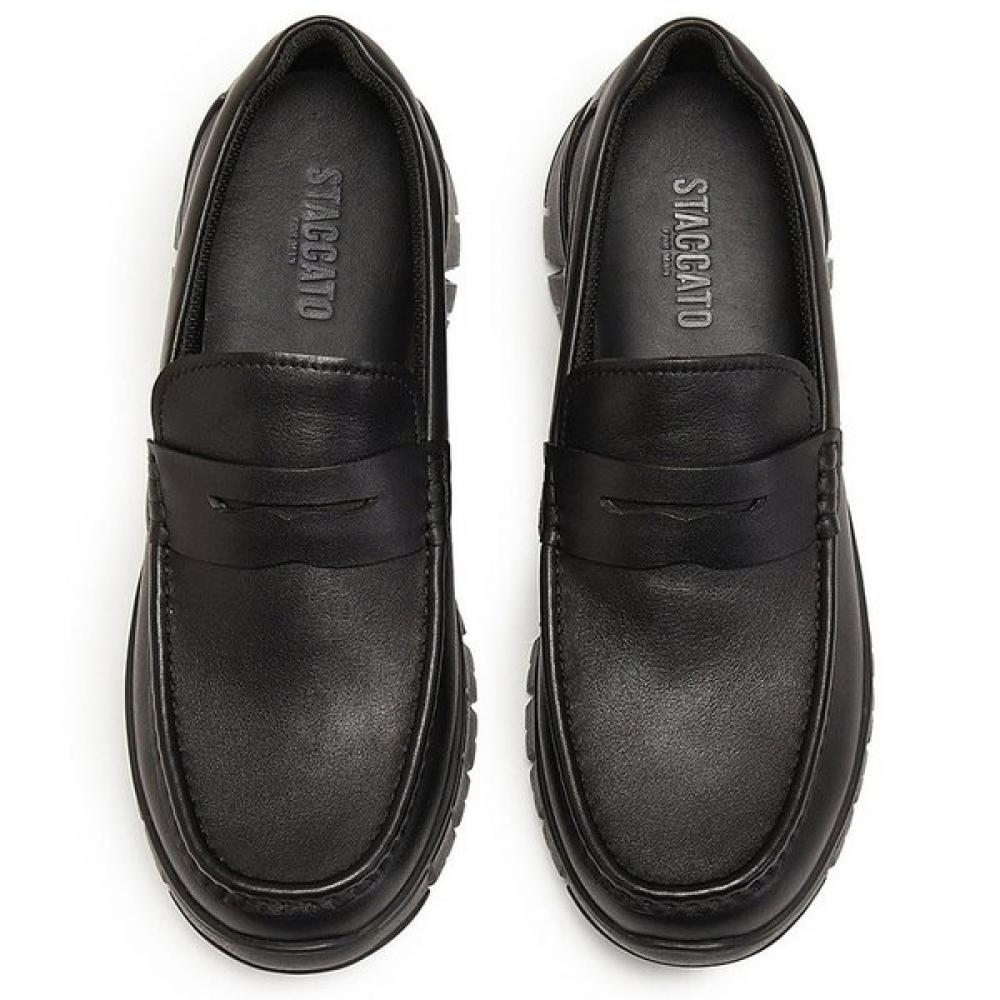 Staccato Men Loafer Black Trump3 26sblk