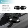 Carbon Fiber Style Interior Sticker for Fiat 500 Abarth 595 595C 695 2012-2023 Interior Panel