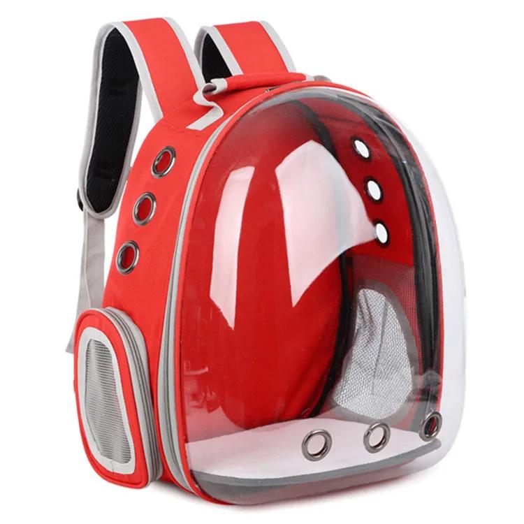 Cat Bag Outgoing  Portable Cat Backpack Panoramic Transparent Pet Backpack Breathable Large Capacity Aviation Box Pet Supplies