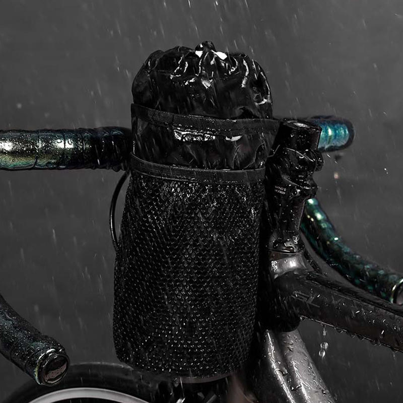 Fahrradtasche mit großer Kapazität für Essen, Snacks, Wasserflasche, tragbarer Fahrradgetränkehalter-Organizer zum Radfahren