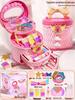 Children's Makeup Toy Set: Nail Polish, Lipstick, and Girl's Cosmetics Box - Perfect Birthday Gift
