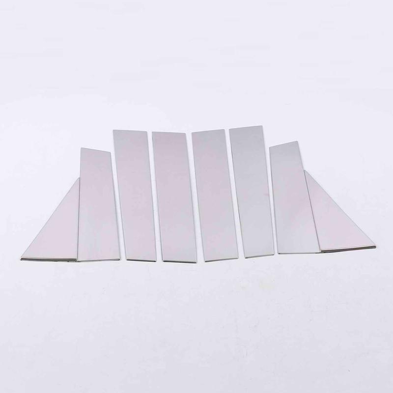 Stainless Steel Center Pillars B C Cover Window Column Post Trims Car Accessories For Nissan Rogue X-Trail Xtrail 2014-2017-