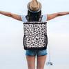 Outdoor Portable Waterproof Backpack Leopard Shoulder Insulated Picnic Bag Men's and Women's Cooler Bag Fashion Storage Bag