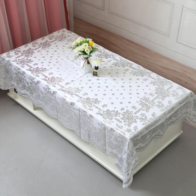 Kunststoff-Tischdecke, wasserdicht, verbrühungs- und ölbeständig, waschbare Tischdecke, PVC-Esstischmatte, rechteckige Couchtisch-Tischdecke, pastoral
