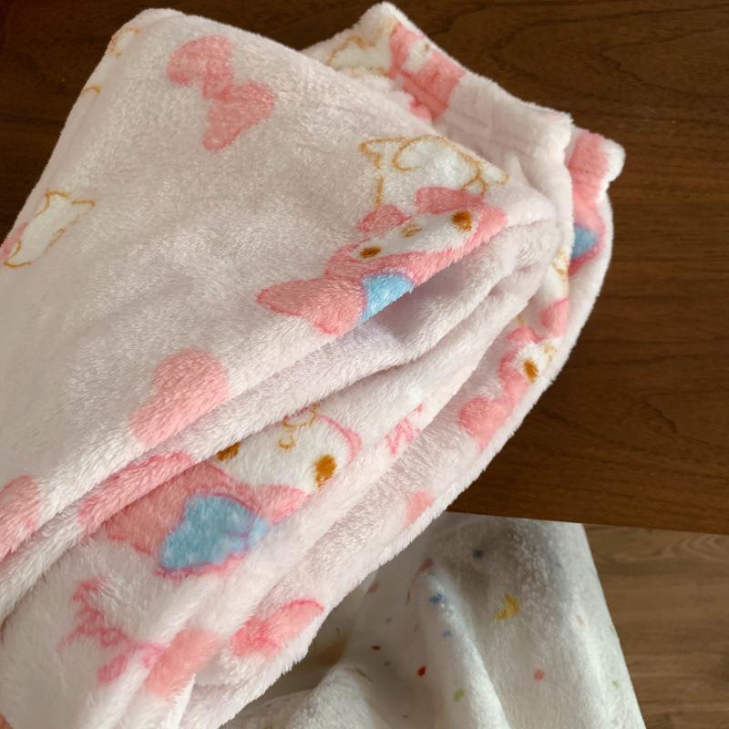 Women's Flannel Plaid Sleep Pants - Autumn/Winter Velvet Warm Coral Fleece Pajama Bottoms