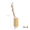 Ensemble de brosses à chaussures en plastique à long manche