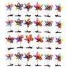 Pack of 24  Pinwheel Hair Clip Windmill Eye Catching Windmill Hair Embellishment