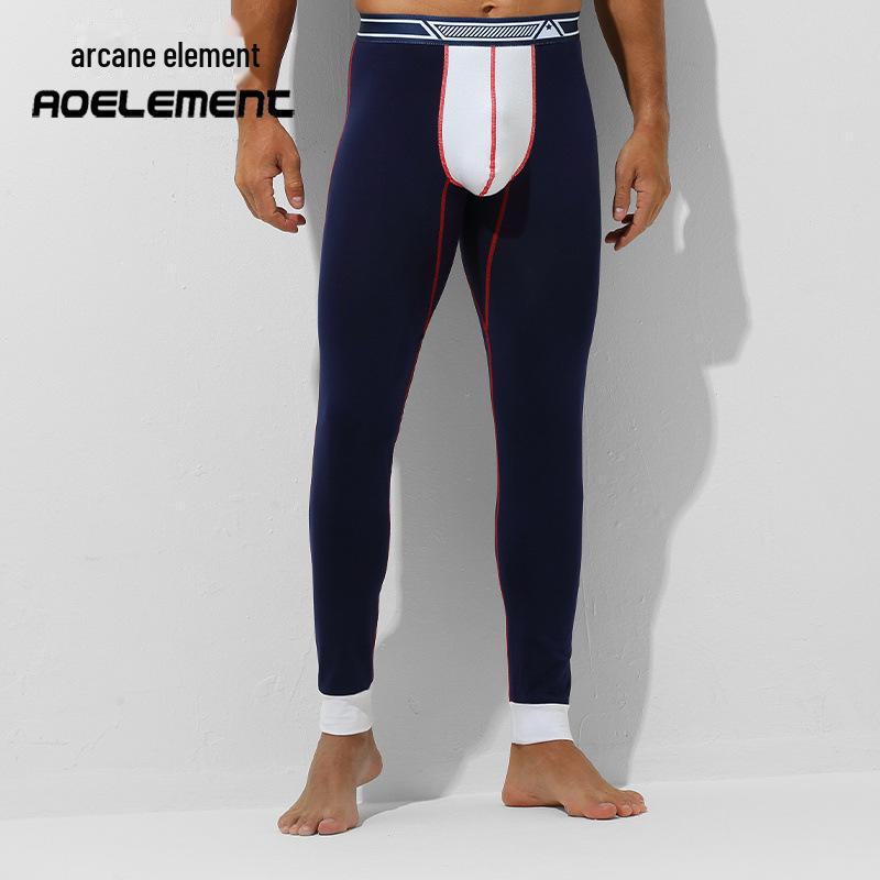 Men's Thin Cotton Wool Trousers: Warm Autumn & Winter Inner Wear Trend