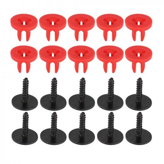20x Engine Undertray Guard Screw Clip For Ford C-Max Focus Galaxy Mondeo 1019377