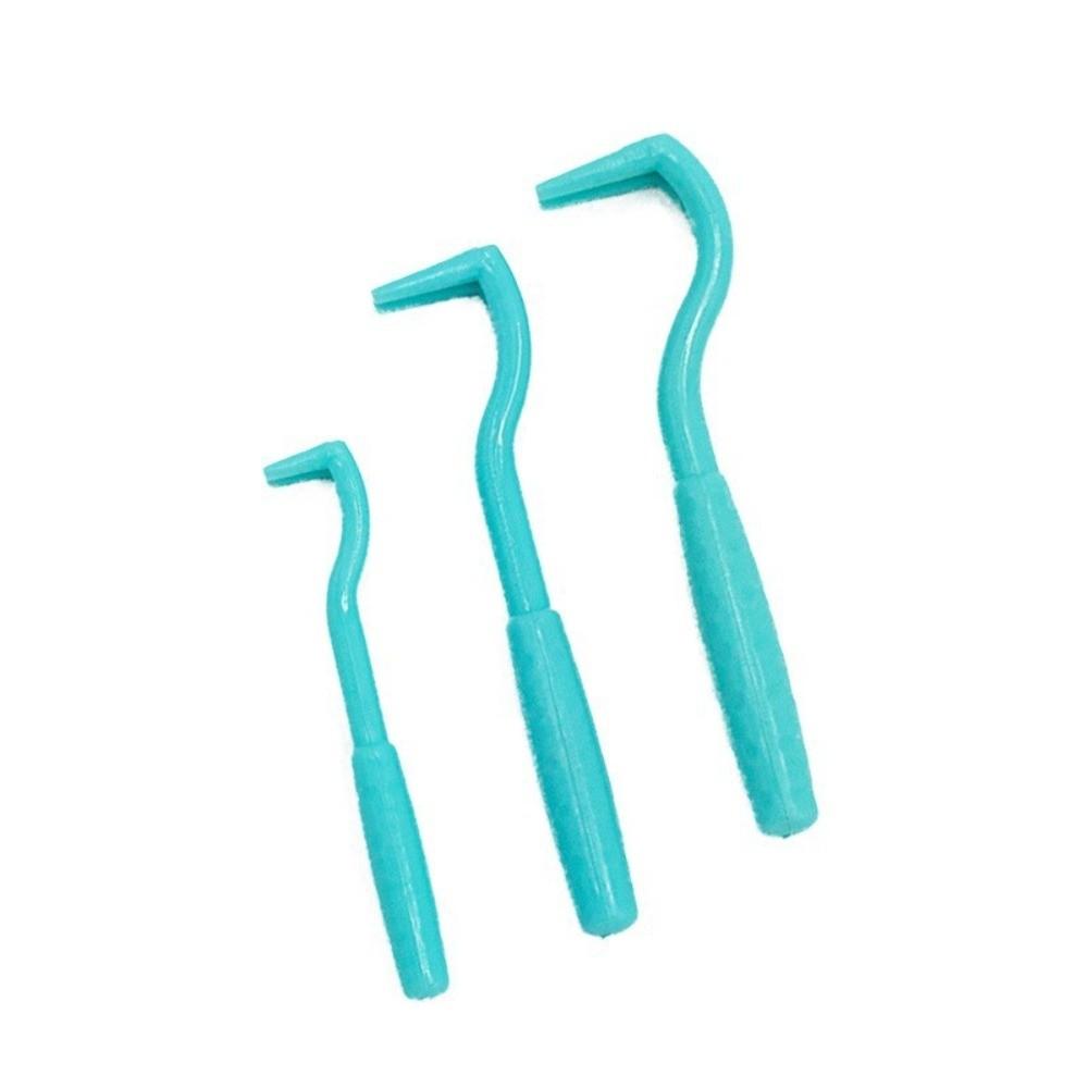 3Pcs Scratching Hook Flea Remover Hook Insect Clips Plastic Tick Remover Tweezer Pet Tick Pull Tool Pet Cleaning
