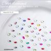 50PCS Rhinestones Nail Decorations Colorful Rhinestones Nail Art Charms Irregular Nail Art Decorations for Nail Design