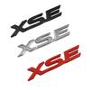 3D Metal SE XSE Logo Rear Trunk Emblem Badge Decals Sticker For Toyota Camry Sienna Highlander Corolla Car Styling Accessories