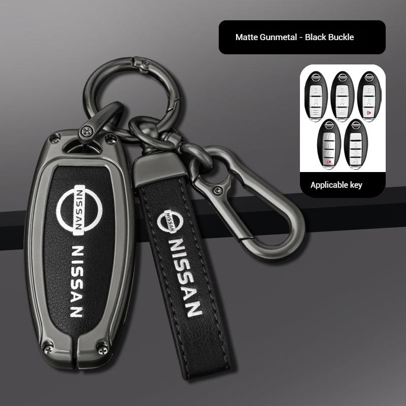 Aliaj de Zinc Piele Cheie Auto Pentru Husă Nissan Qashqai Juke X-Trail Patrol Note Leaf Altima Maxima Murano Tiida Teana Rogue Sentra