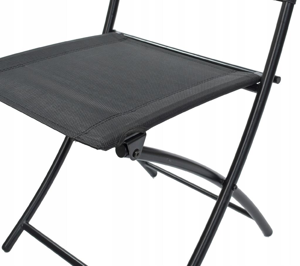 2 x BALKONSTUHL faltbar GARTEN für Balkon Terrasse Metall modern