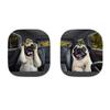 2Pcs Animal Print Car Sun Shade High-Density Aluminum Foil Windshield Sunshade Blocks UV